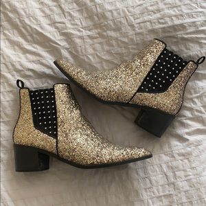 ASOS - office london glitter Chelsea boot 40/9